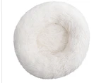 Cat Beds for Indoor Cats,Washable Donut Cat and Dog Bed,Soft Plush Pet Cushion