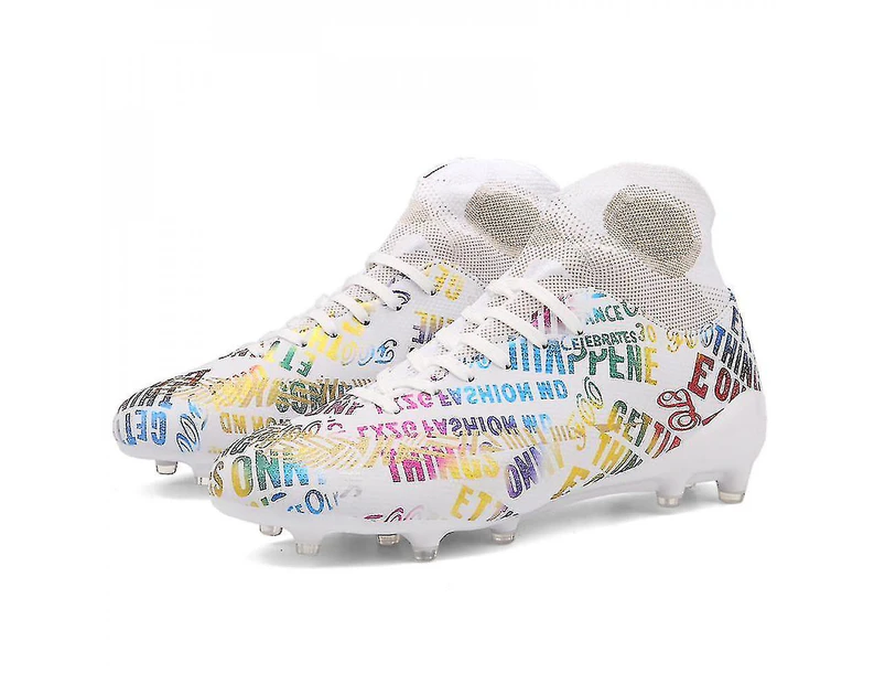 Woosien Faux Leather Football Shoes