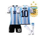 World Cup Champions Jersey Argentina Messi Jersey Final Winner Soccer Kit