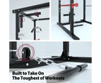 FitnessLab Power Rack Cage Multi-Function Adjustable Tower Gym Workout System 200kg Capacity