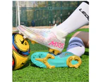 Spike artificial grass training shoes for adolescent students