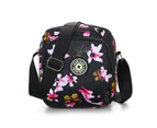 2 Pcs Fashion Printed Mini Shopping Handbags Travel Nylon Shoulder&Crossbody bags All-match Casual Flap Carrier