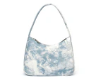 Fashion Exquisite Shopping Bag Women Tie Dye Printed Handbags Vintage Travel Shoulder Clutch Underarm Bag