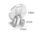 Invisible Stainless steel Magnetic Door Stop, Stainless Steel Floor Magnetic Door Catch Door Holder
