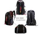 40L Lightweight Hiking Backpack, Multifunctional Waterproof Camping Hiking Backpack for Outdoor Cycling Trails