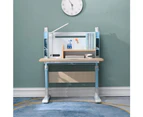 80cm Height Adjustable Children Kids Ergonomic Study Desk Only Blue
