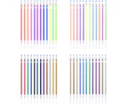 Gel Pen Refills 48 Colors - Glitter Metallic Pastel Neon Color Ink Refills Gel Ink Refills