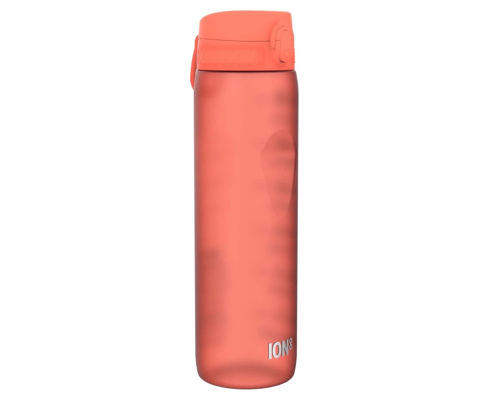 Ion8 Biomass 1000ml Quench Water/Drink Bottle Motivator w/ Leak-Proof Lid Coral