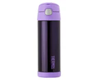 Thermos 470ml Funtainer Vacuum Insulated Drink Bottle Purple Stainless Steel