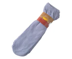 Men's ultra-thin dress socks silk transparent business socks soft nylon - Grey