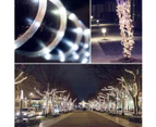 Outdoor Waterproof LED Lights Solar String Lights Universal Night Lights for Christmas Garden Patio (100 Lights Pure White)