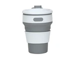 Collapsible Mugs, 2 Portable Silicone Mugs, Travel Coffee Mugs, Reusable Collapsible Travel Mugs