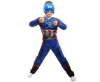 Deluxe Boys America Man Superhero Costume Boys