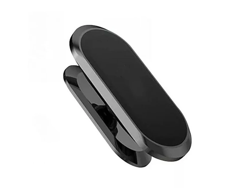 Dandelion Phone Holder 360 Degrees Rotatable Magnetic Mini Car Dashboard Mobile Phone-Black