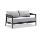 Bronte 2+1+1 Outdoor Aluminium Lounge Setting with Coffee Table - Outdoor Aluminium Dining Settings - White