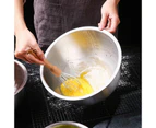304 Stainless Steel Mixing Bowls With Scale Non Slip Nesting Whisking Bowls Set Mixing Bowls