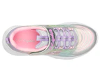 Skechers Girls' S-Lights: Twisty Brights Mystical Bliss Light-Up Sneakers - Silver/Multi