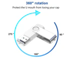 Flash Drive USB Flash Drive USB 2.0 high-Speed Data Storage Thumb Stick Store Movies, Pictures, Files