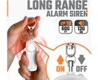Self Defense Safe Sound Personal Alarm Keychain – 130 dB Loud Siren Protection