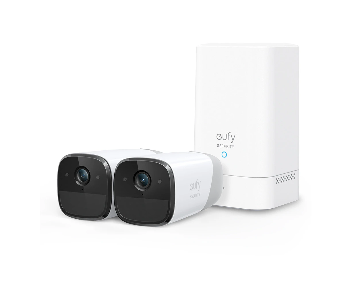 eufyCam 2 Pro 2K Security Kit + Homebase2 Unit