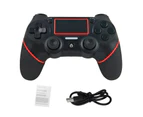 Game Controller Double Vibration Precise Comfortable Grip Replacement USB Interface Wireless Bluetooth-compatible Gamepad Joystick for PS4- 1