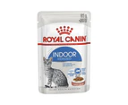 Royal Canin Indoor Gravy Adult Wet Cat Food 12 X 85g