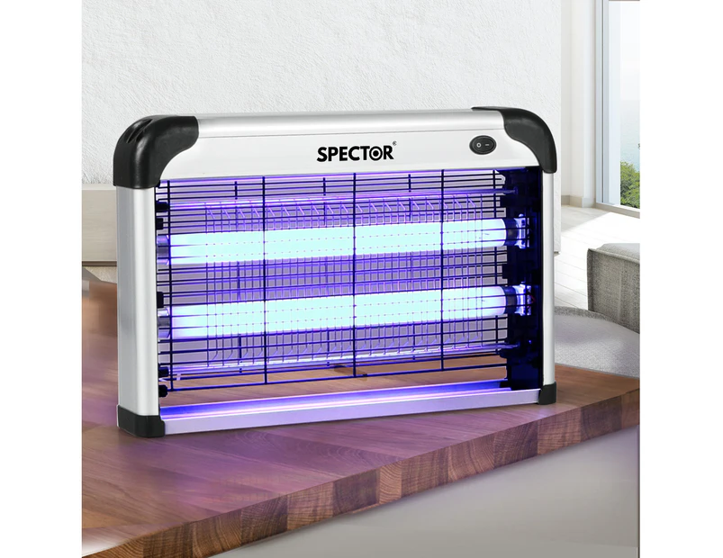 Spector Mosquito Killer Lamp Electric 16W Insect Bug Zapper UV Outdoor Aluminium