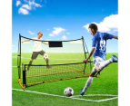 Centra Soccer Rebounder Net Portable Volley Training Outdoor Football Pass Goal