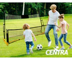 Centra Soccer Rebounder Net Portable Volley Training Outdoor Football Pass Goal