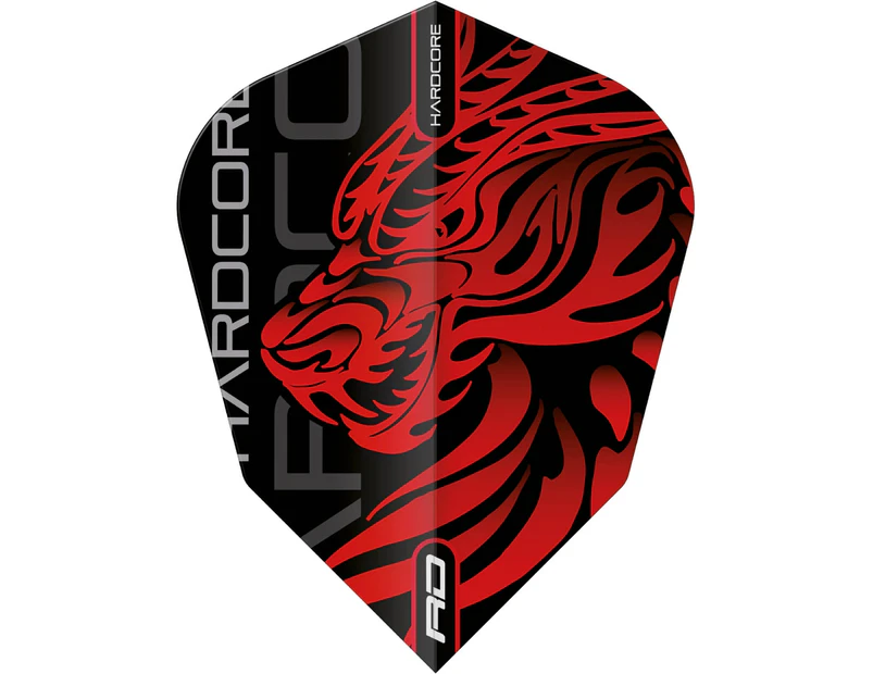 Red Dragon - Jonny Clayton Hardcore - V-Standard Dart Flights - F6853