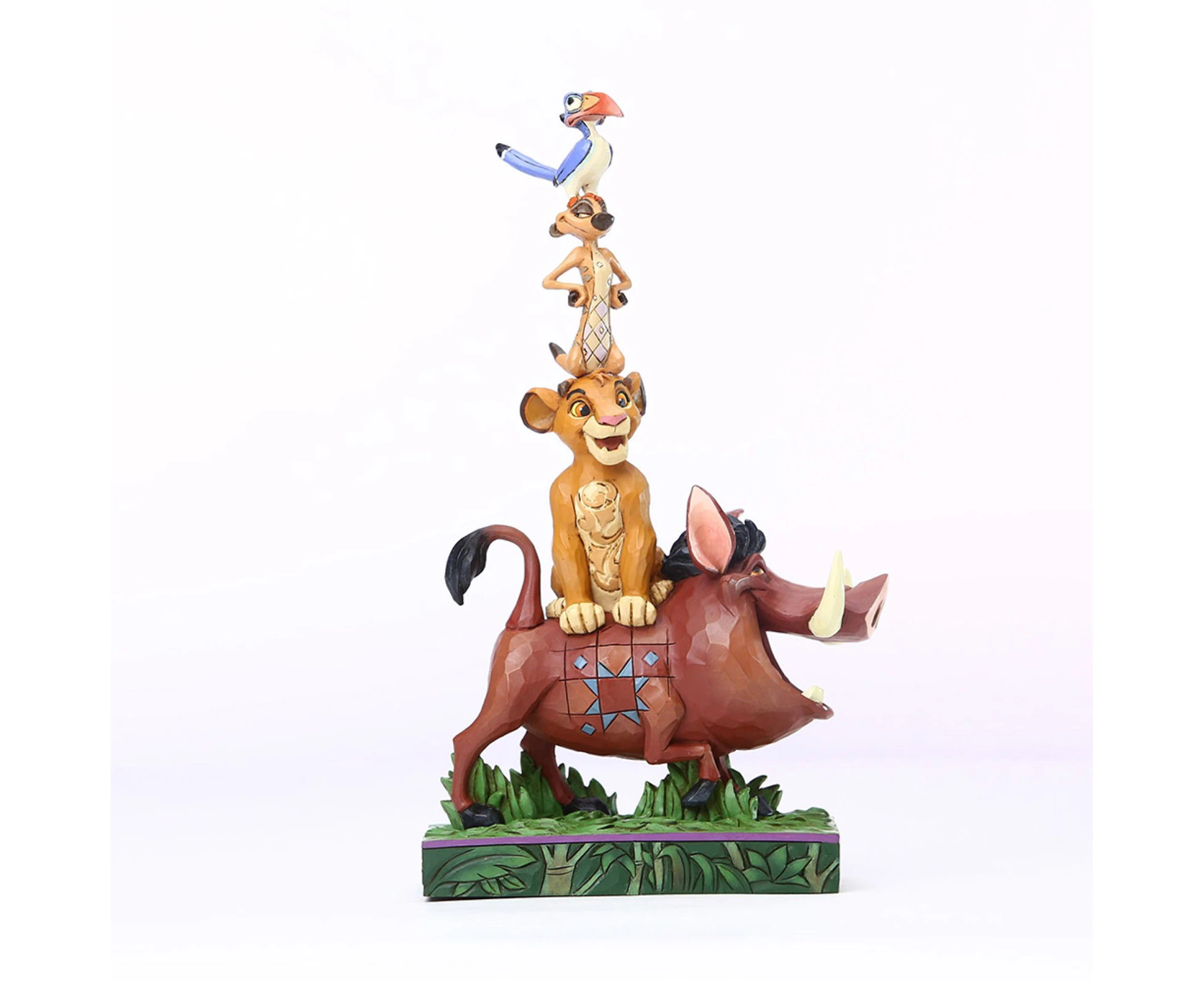 Jim Shore Disney Traditions - The Lion King Stacked Characters - Balance of Nature