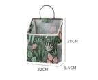 Large Multifunctional Linen Cotton Wall Hanging Storage Bag With Pockets