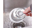 2 Pack Kitchen Sink Strainer, Stainless Steel Anti-Clog Mesh Sink Drainer - Medium