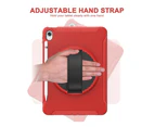 Case for iPad 10th Generation 10.9 Inch 2022 with Pencil Holder,360° Swivel Stand, Hand Strap, Heavy Duty Shockproof Rugged Protective Cover
