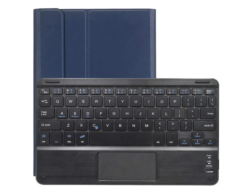 Bluetooth Keyboard Case with Trackpad for iPad Pro 12.9 inch 2022 2021 2020 2018 iPad 6th 5th 4th and 3rd Generation Removable Wireless Keyboard with Cover