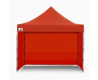 Wallaroo 3x3 Marquee - Pop Up Gazebo - Red