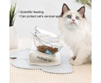 Cat Bowl 15° Tilted Anti-Slip Non-Slip Bowl, Bowl For Cats, Puppies, Hamsters, Rabbits, Small Animals, Multi-Way
