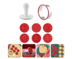1 Set of Christmas Cookie Cutter Decorative Cookie Mold Reusable Biscuit Stamp Cookie Accessory