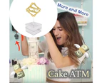 Cake Money Box Money Pulling Cake Making Mold Creative Interesting Decoration For