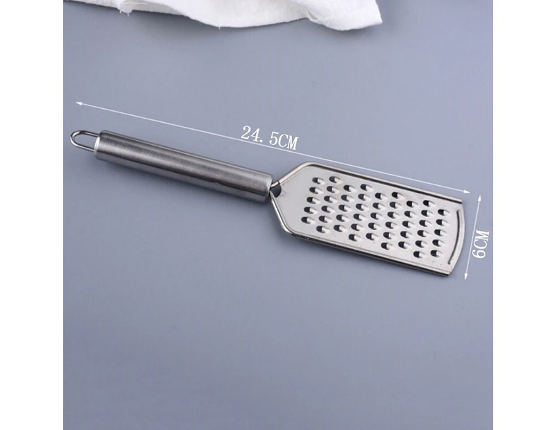 1Pcs 5 Sizes Cheese Grater Multi-purpose Stainless Steel Sharp Stainless Steel Vegetable And Fruit Cheese Planer Kitchen Tool