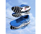 Mizuno Mens Wave Sky 5 Running Shoes Athletic Runners Sneakers - Indigo Blue