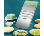 Multi-purpose Vegetable Fruit Cutter Slicer with Hand Guard Potato Peeler Carrot Grater Shredders 5in 1 Kitchen Accessories Tool