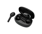 Polaris T9s MiniWireless Bluetooth-compatible 5.0 Digital Earbuds Sports Waterproof Earphones-Black