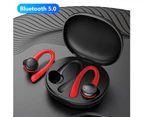 Polaris T7 ProWireless Bluetooth-compatible 5.0 Earphone HiFi Stereo Headphones Sports Headset-Black