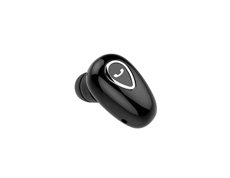 Polaris Wireless Bluetooth-compatible 4.1 In-Ear Earbud Earphone Handsfree Stereo Bass Headphone-Black