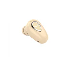 Polaris Wireless Bluetooth-compatible 4.1 In-Ear Earbud Earphone Handsfree Stereo Bass Headphone-Skin Color