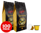 2 x 50pk Primo Caffe Nespresso Compatible Coffee Capsules Ristretto