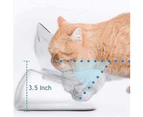 Elevated Cat Food Bowls Plastic Bowl With Stand