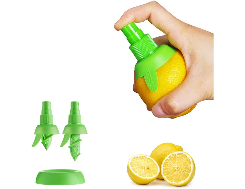 2Pcs Lemon Juice Sprayer, Manual Orange Juice Citrus Sprayer For Fresh Flavor, Lemon Squeezer For Salad, Kitchen Gadgets