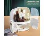 Portable White Cosmetic Organiser Storage Holder